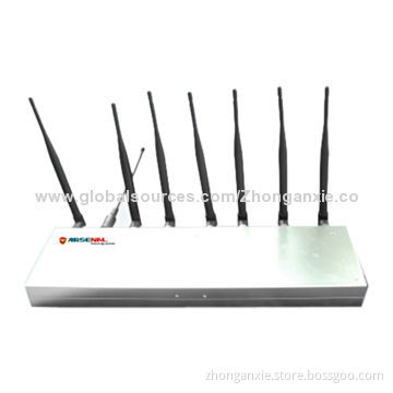 Wireless Signal Jammer, Widely Used in Shielding of 2/3G Signals with 8 Powerful Antennas